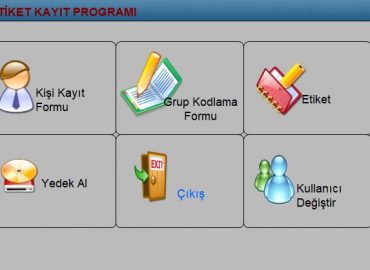 Etiket Adres Kayıt Programı