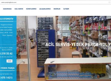 Özveziroğlu Servis WEB Sayfası